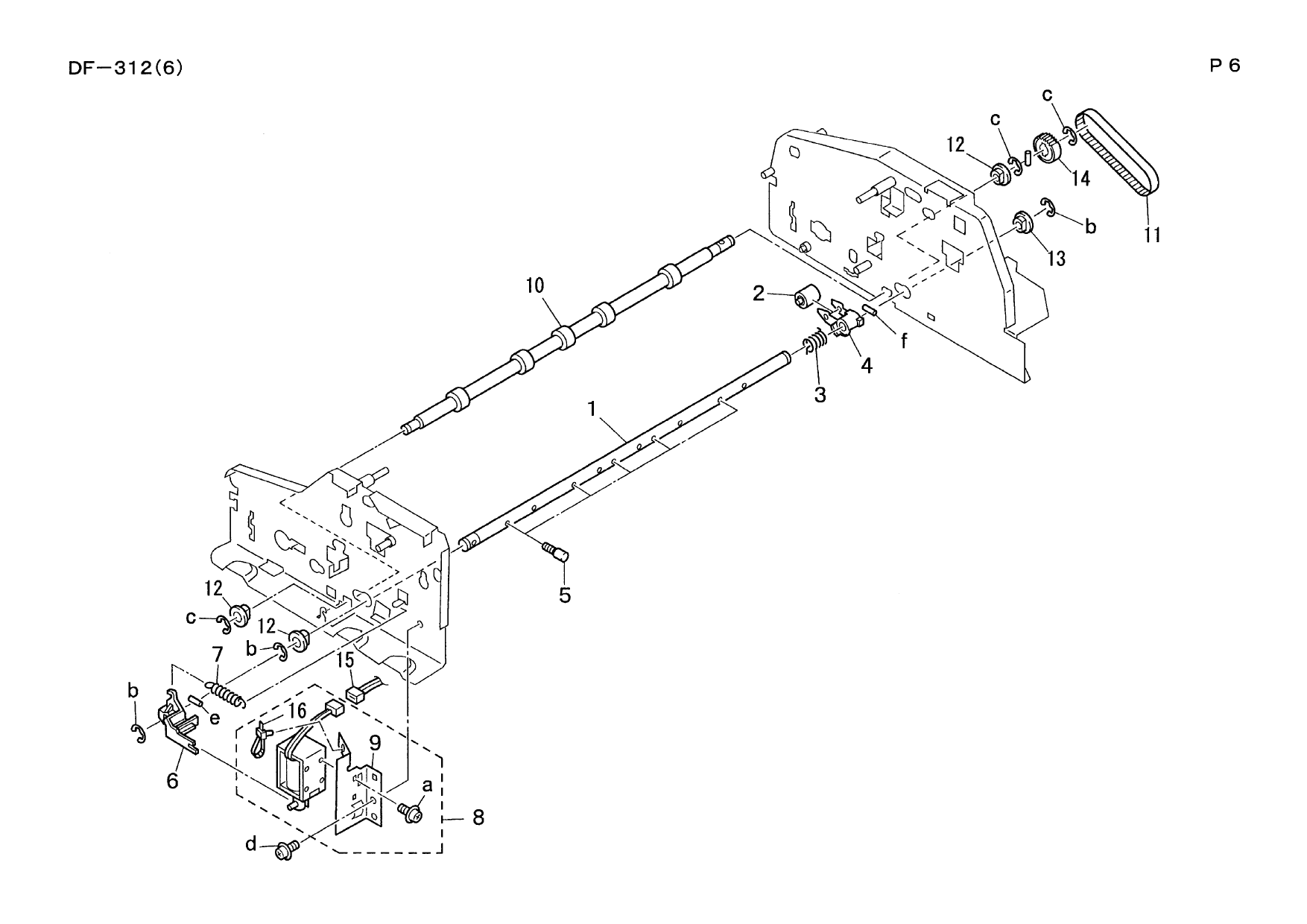 Konica-Minolta Options DF-312 Parts Manual-4